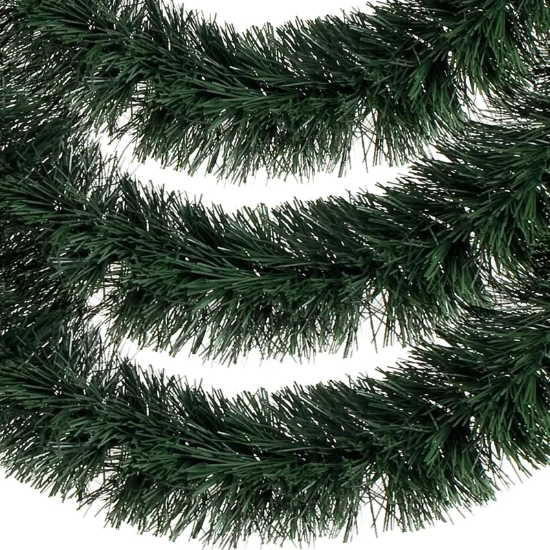 Beteala de Craciun Verde Tinsel pentru Decorațiuni