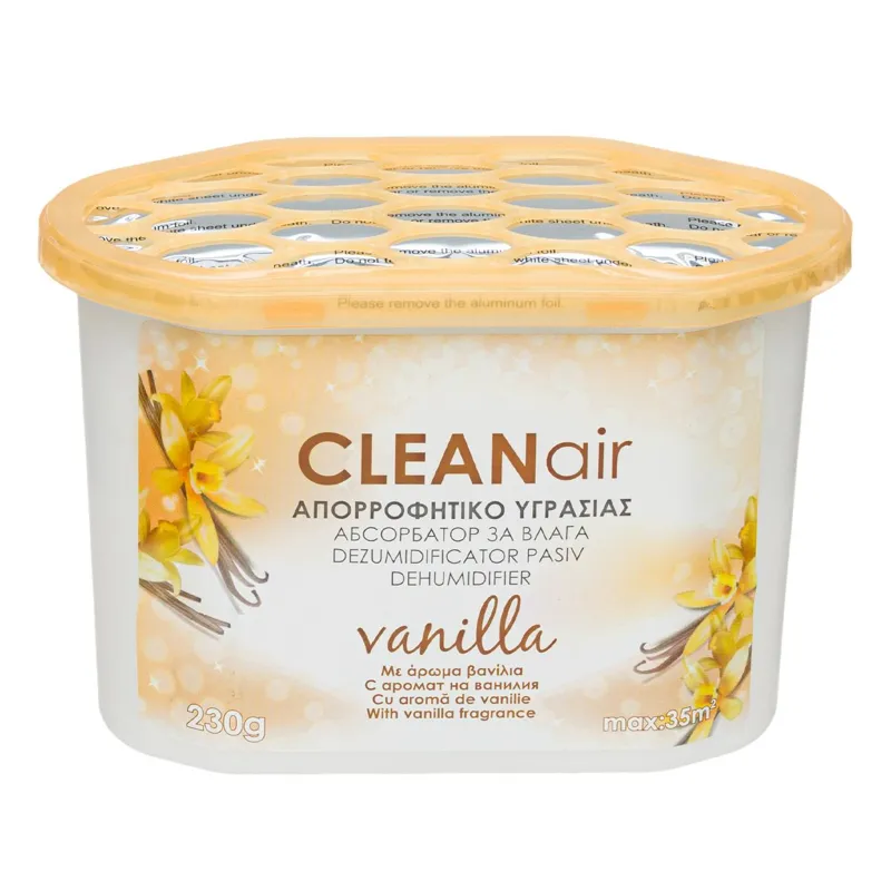Dezumidificator Pasiv cu Aromă de Vanilie, 230g