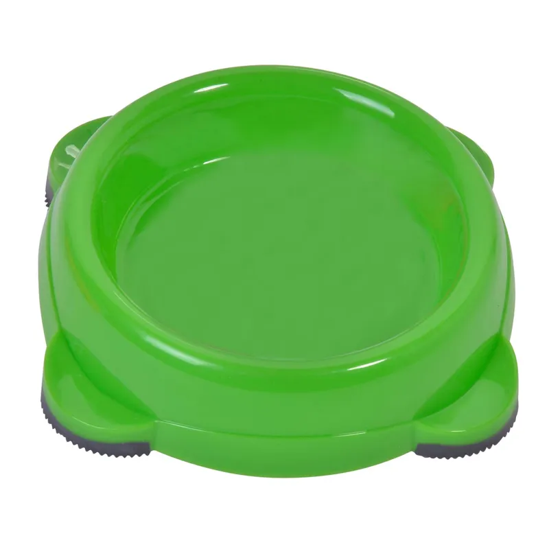 Bol din plastic verde pentru lichide 12cm