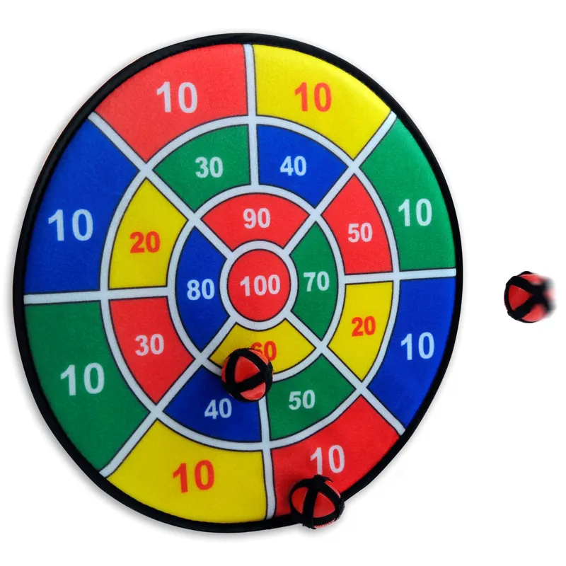 Țintă de darts cu scai, Ø37 cm, set cu 3 bile