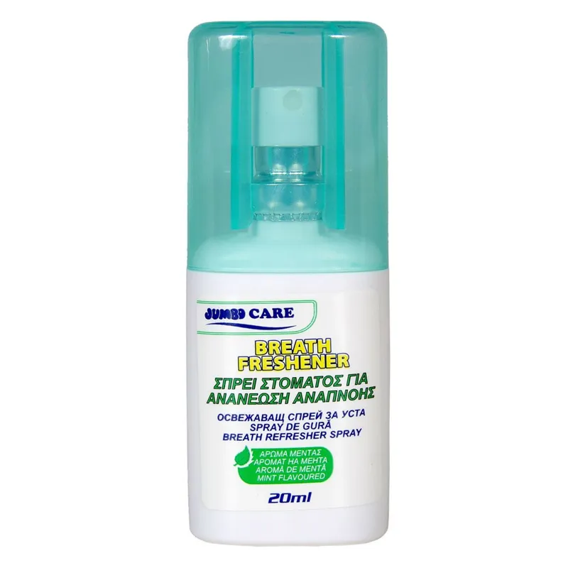 Spray de gură cu aromă de mentă pentru respirație proaspătă