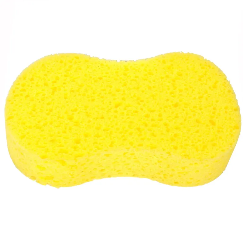 Burete de curățat auto, 22x6 cm, Galben