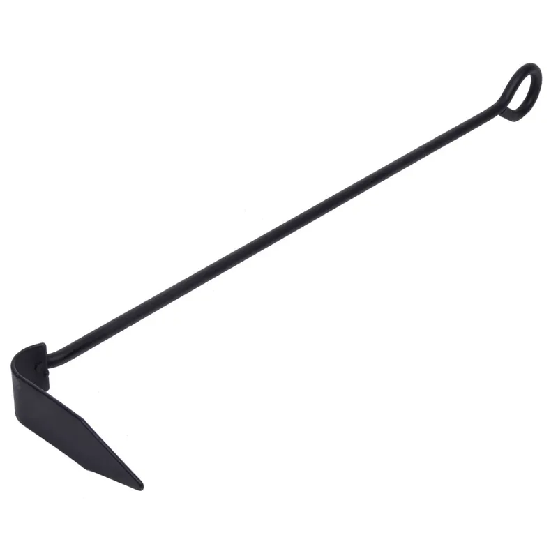 Vătrai pentru șemineu, Metalic, Negru, 53.5 cm