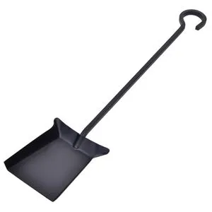 Faras Metalic pentru Semineu, Negru, 51 cm
