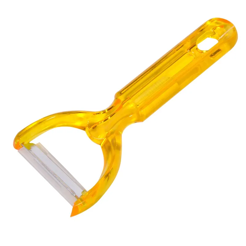Dispozitiv de curățat legume, Galben, 15 cm