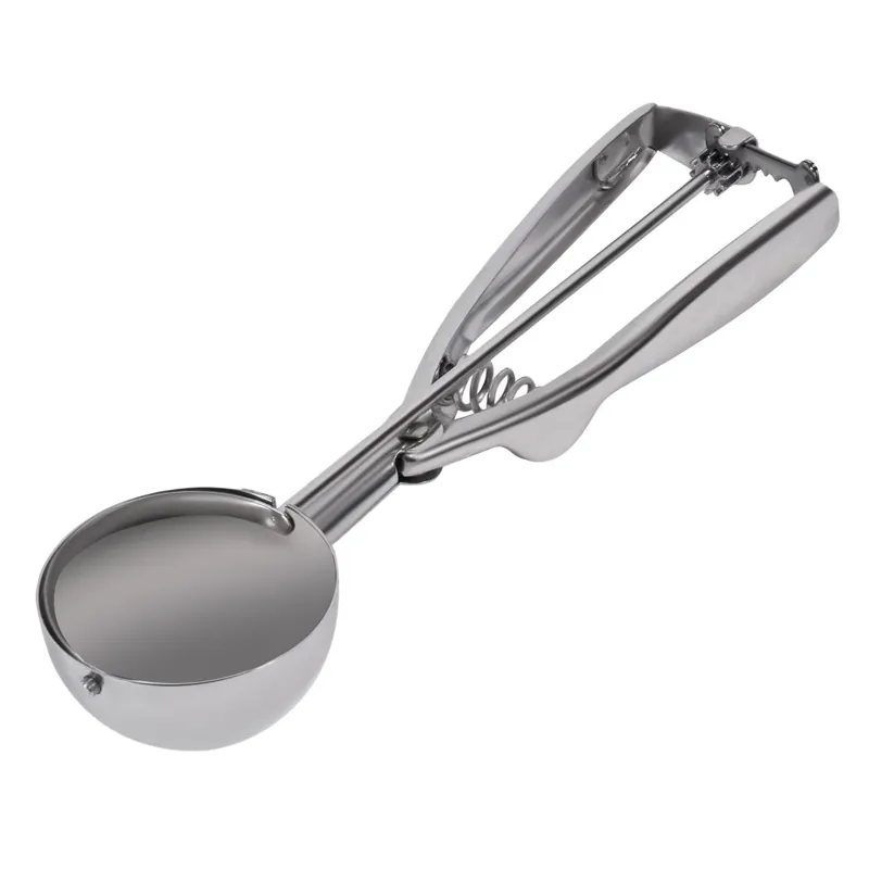 Lingura Metalica pentru Inghetata cu Mecanism 21cm