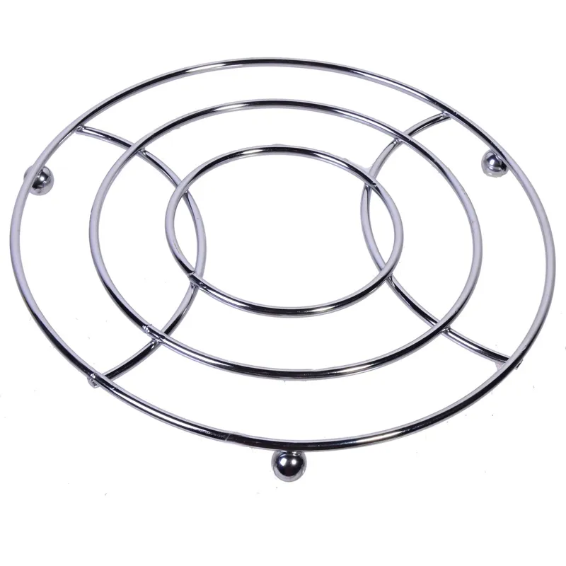 Suport metalic pentru cratite, Ø20 cm, argintiu