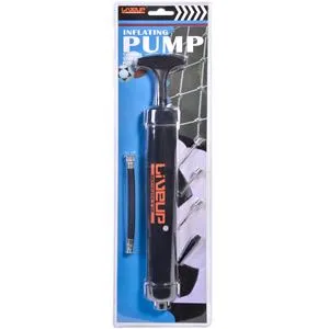 Pompa manuala de umflat cu accesorii, 30 cm, neagra