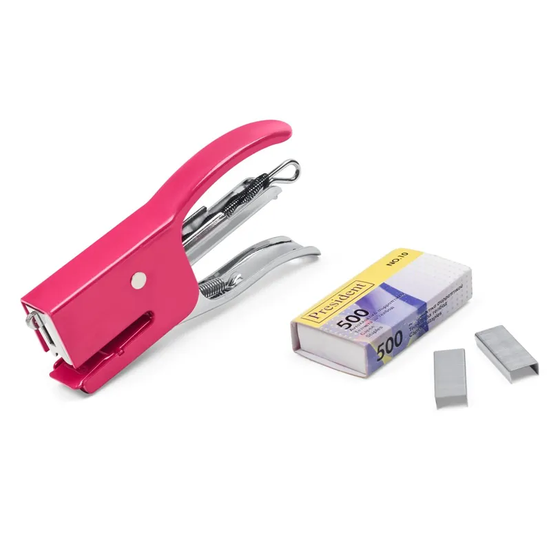 Capsator mini cu rezerve, 500 buc, Fucsia