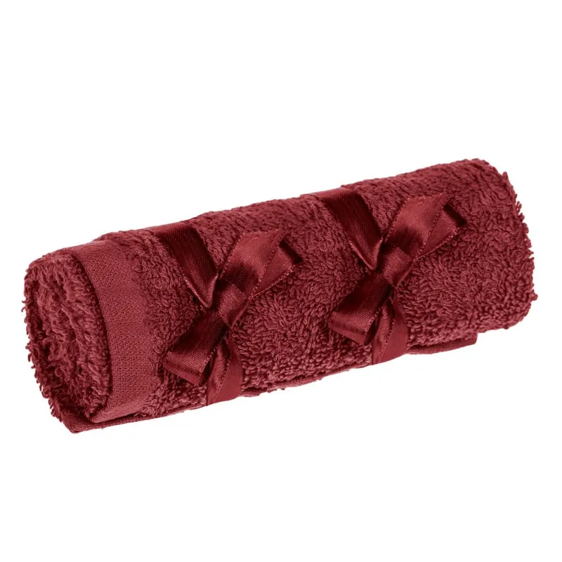 Prosop Față din Bumbac Bordo 50x70 cm - Absorbtie Maximă