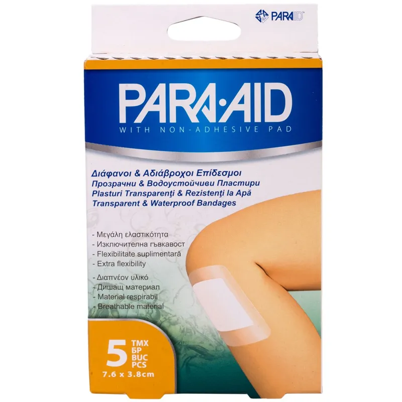 Plăci Waterproof Transparente pentru Genunchi - Set de 5 bucăți