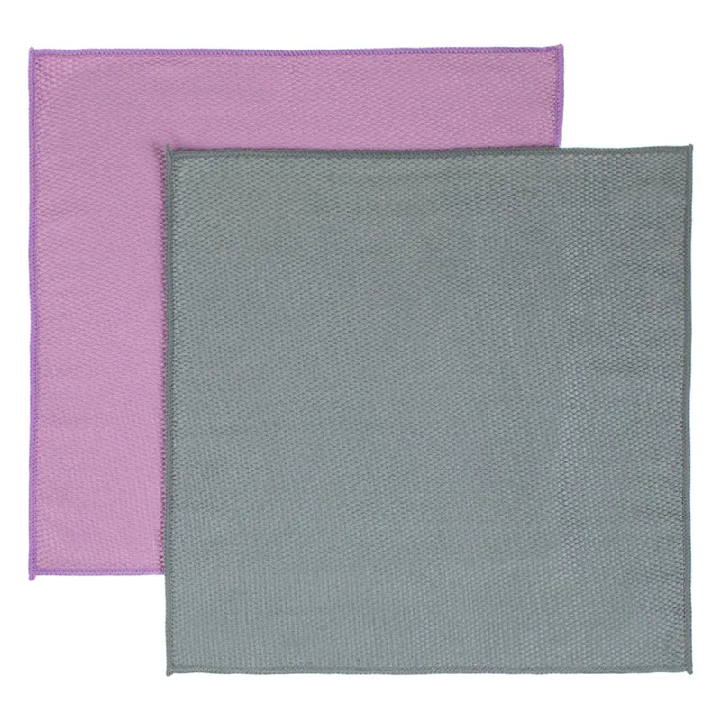 Lavete de Microfibre pentru Suprafețe de Sticlă, Set 2 buc