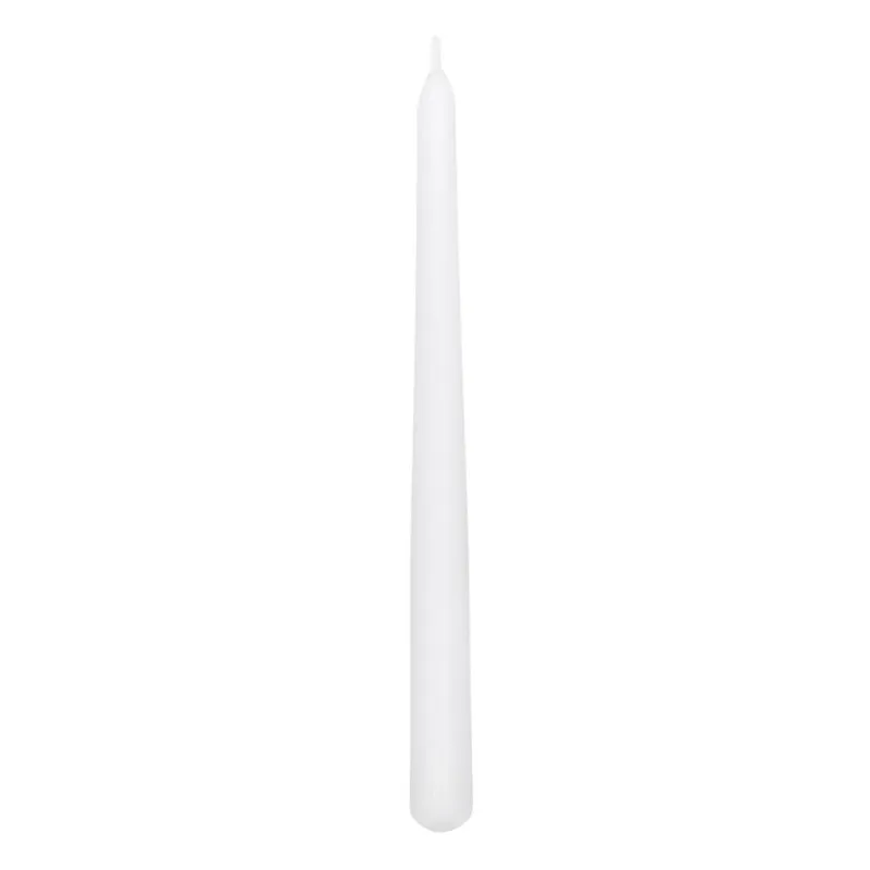 Lumânare Decorativă Sfeșnică din Parafină Albă pentru Atmosferă Specială