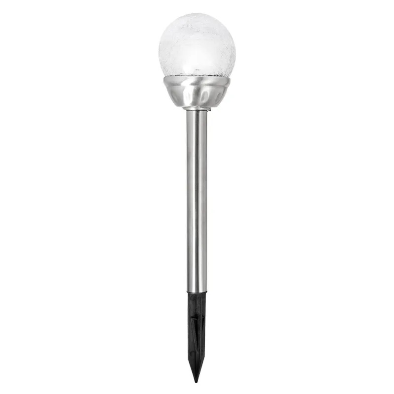 Lampă solară cu LED, Set 3 buc, Culori intermitente, 27 cm