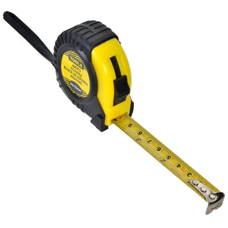 Bandă Măsurătoare Multi-unități 3m - Material Plastic/Metal
