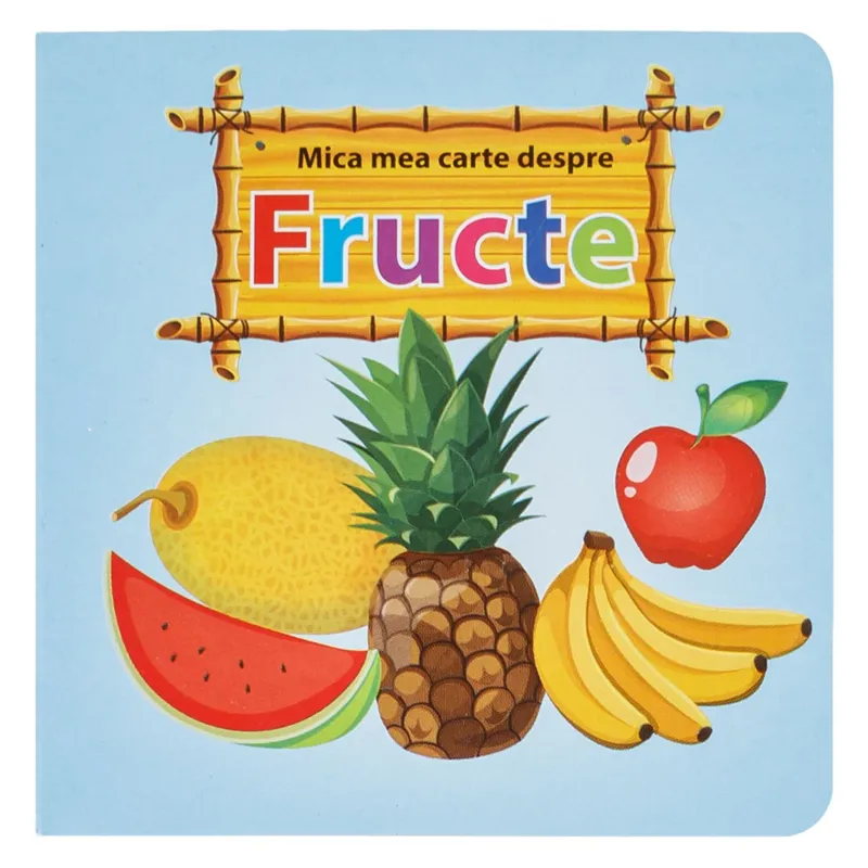 Carte cartonată educațională pentru copii - Fructe