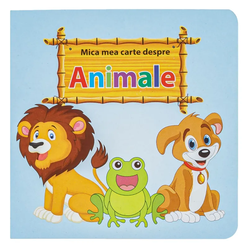 Carte cartonată educativă despre animale