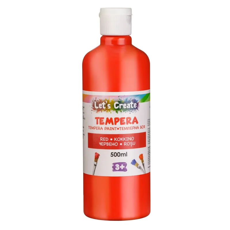 Tempera lichida rosie, 500 ml