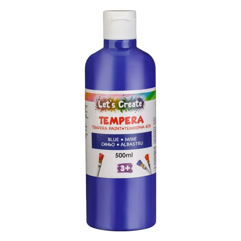 Tempera lichidă, Albastru, 500 ml