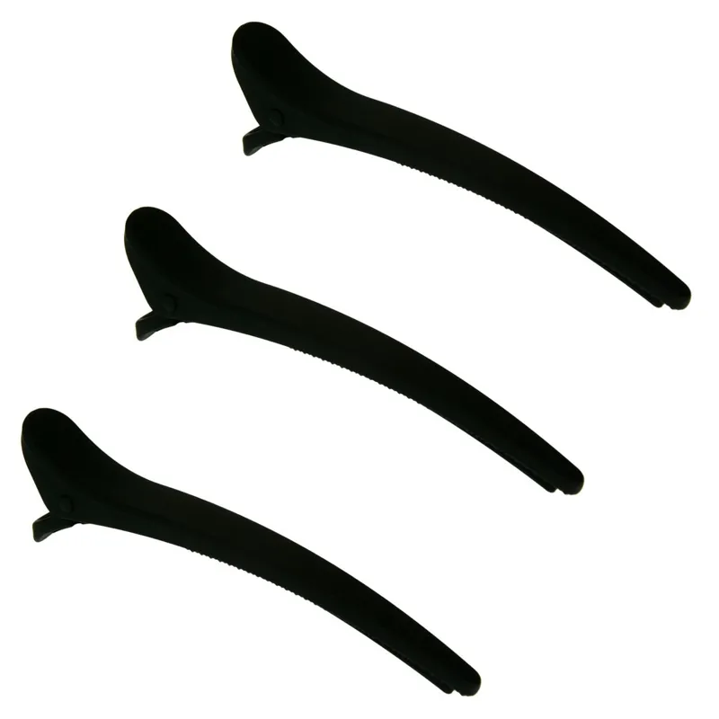 Set de Clame de Par Mate Negre 12cm - Set de 3 buc
