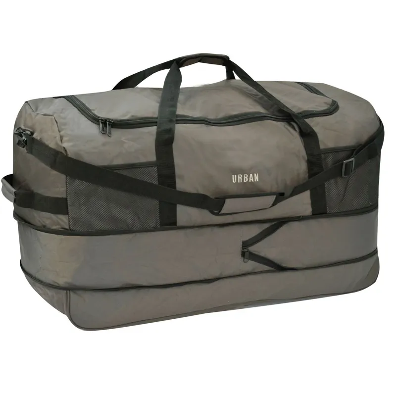 Geanta de Voiaj cu Roti, 102L, Verde Olive, Extensibila