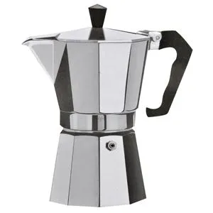Espressor de aragaz din aluminiu, 17 cm, 6 cupe