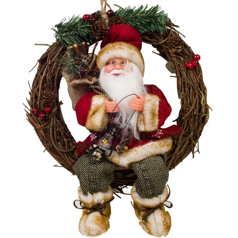 Coronita de lemn pentru decorarea sărbătorilor