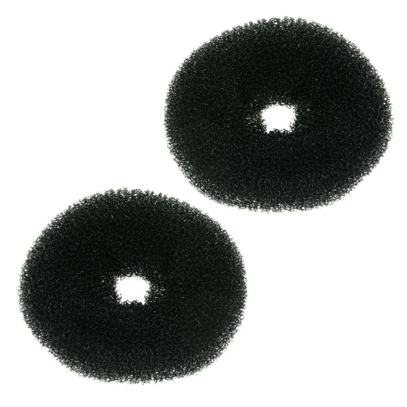 Burete pentru coc, Set 2 buc, Negru, 6.5 cm