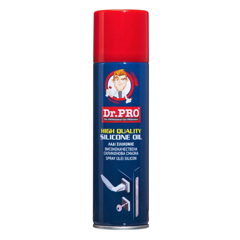 Ulei siliconic lubrifiant spray, 220 ml, transparent