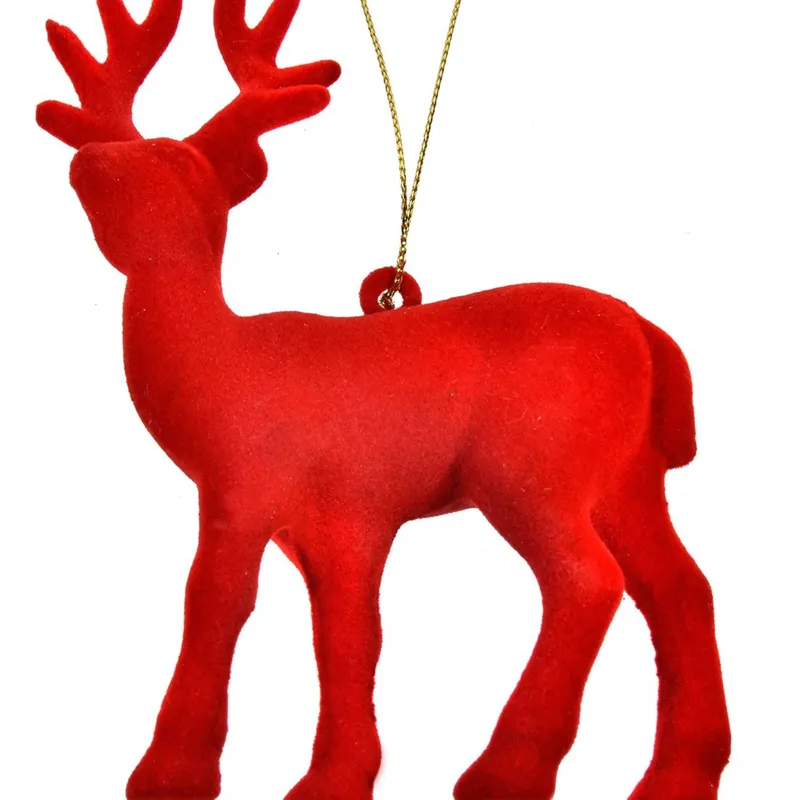 Ornament Cerb Rosu pentru Decorațiune de Crăciun – poza 3