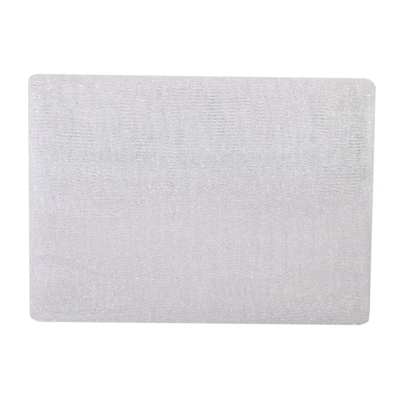 Tesatură Decorativă Alb Irizat 3m x 80cm - Ideal pentru Decorațiuni de Crăciun