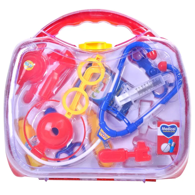 Trusa Jucărie Doctor: Set Instrumente Medicale Multicolor 16 Piese