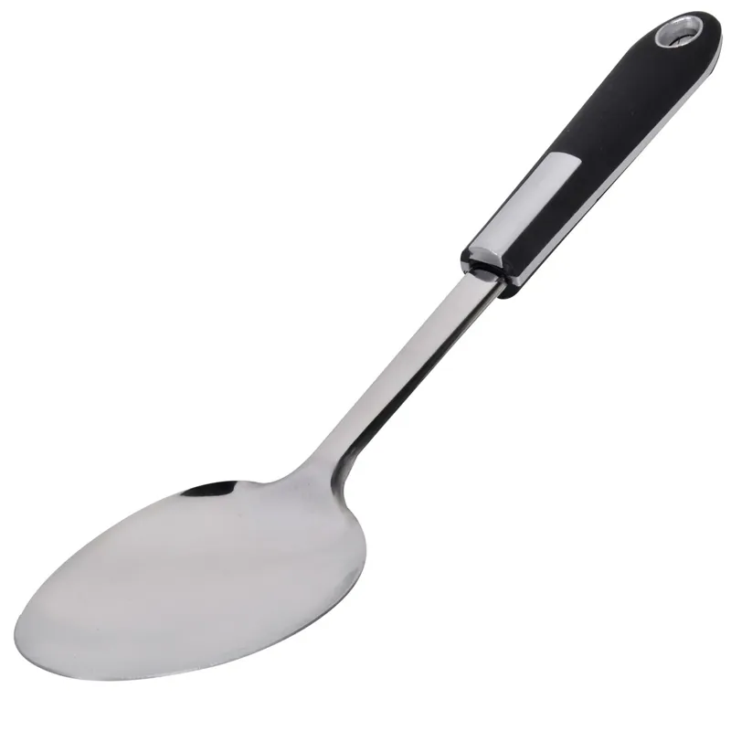 Lingură de servit din inox, 32 cm, cu mâner ergonomic
