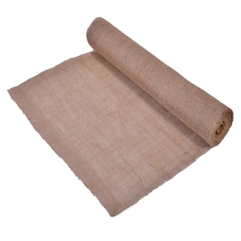 Tesătură Decorativă de Crăciun Iuta Bej 5m x 48cm