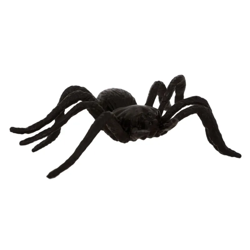 Păianjeni decorativi Halloween, 12 buc, Negru, 5 cm – poza 3