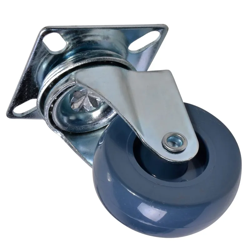 Set 4 Roti pentru Scaune si Birouri, 50cm, Albastre