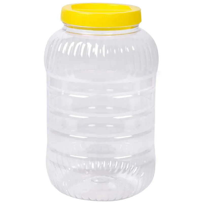 Bidon Plastic Transparent 5 Litri pentru Murături