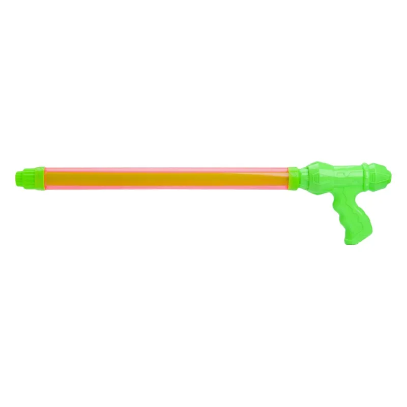 Pistol de apă din plastic, Tub transparent, 60 cm