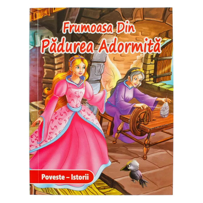 Carte cartonată mini, Povestea Frumoasa din Pădurea Adormită, Ilustrată, Multicoloră