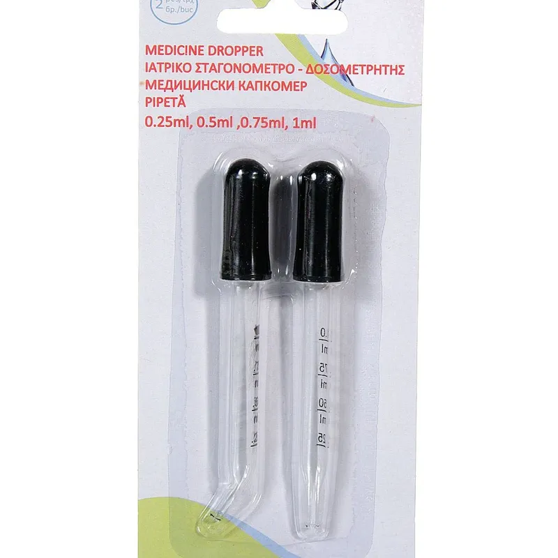 Pipetă de Măsurare cu Gradatii 9cm - Set de 2 buc – poza 3