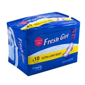 Absorbante Ultra Lungi pentru Noapte, 10 buc, 32 cm