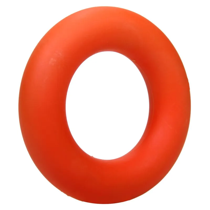 Flexor de cauciuc pentru mâini, 9 cm, portocaliu, rezistență 20 kg