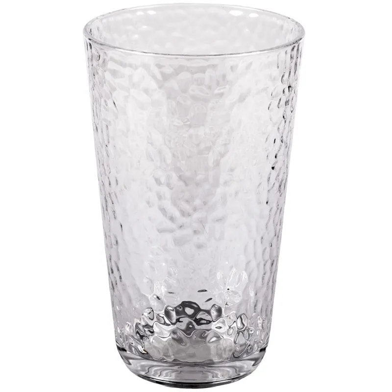 Pahar din plastic transparent 500ml pentru bauturi reci sau calde
