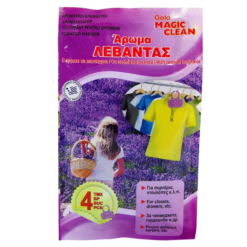 Umerase odorizante cu aromă de lavandă, 4 bucăți