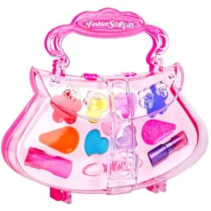 Set Machiaj Copii Multicolor cu Lipgloss și Rujuri pentru Creativitate