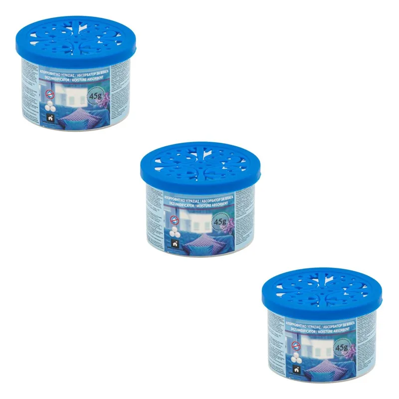 Dezumidificator pasiv, Cutie 45g, Set 3 buc