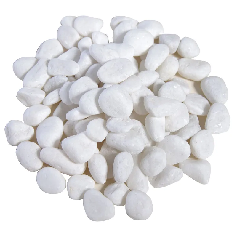 Pietre Decorative Albe Calitative de 1-2cm pentru amenajări
