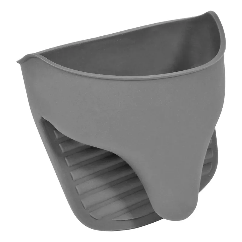 Mănușă de bucătărie din silicon, Gri, Dimensiune Mini