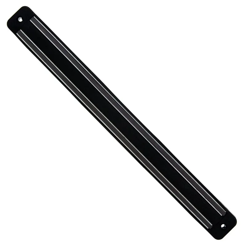 Bară magnetică pentru scule, 33 cm, neagră, metal