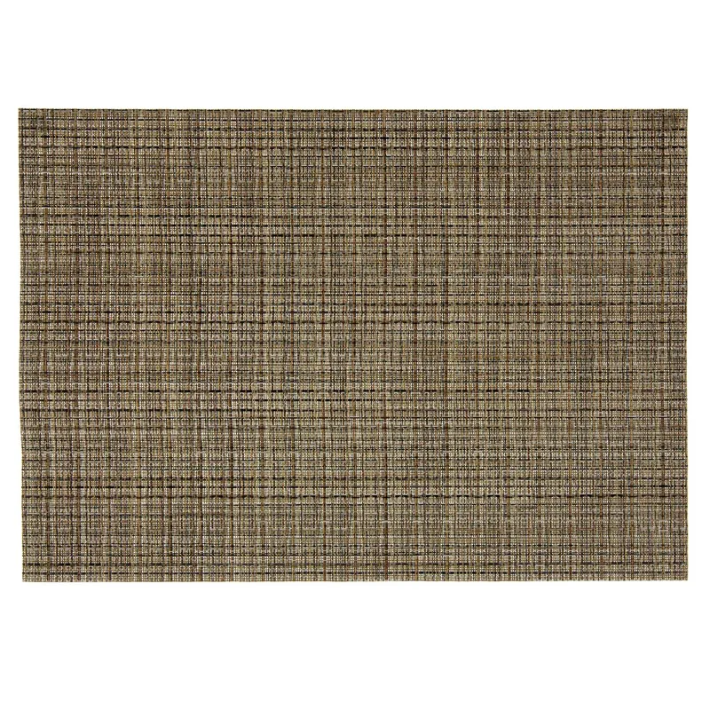 Suport pentru farfurie din vinil PET maro 41x29 cm